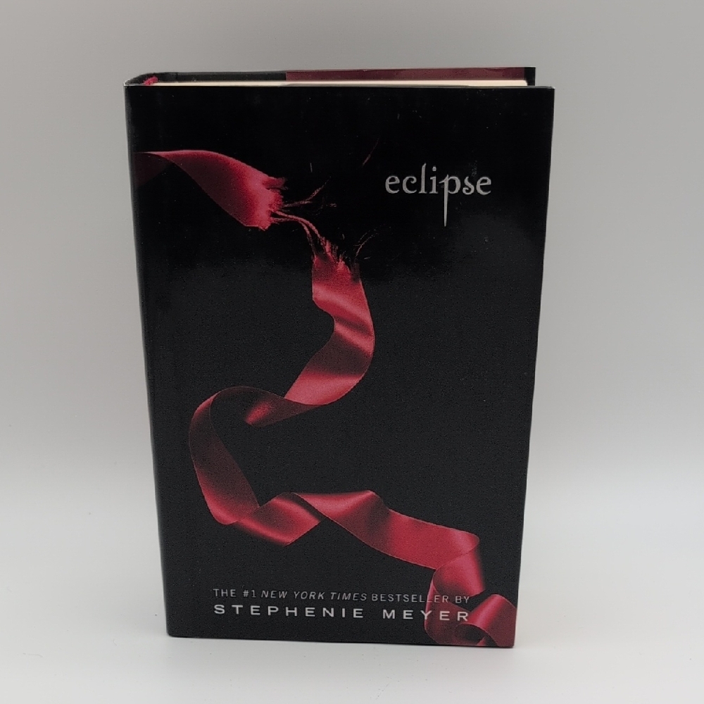 Eclipse Hardcover Book with Red Ribbon Design